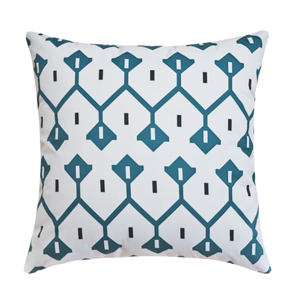 Water Resistant/Outdoor Cushion Covers for Home Garden Outdoor 45x45cm-12