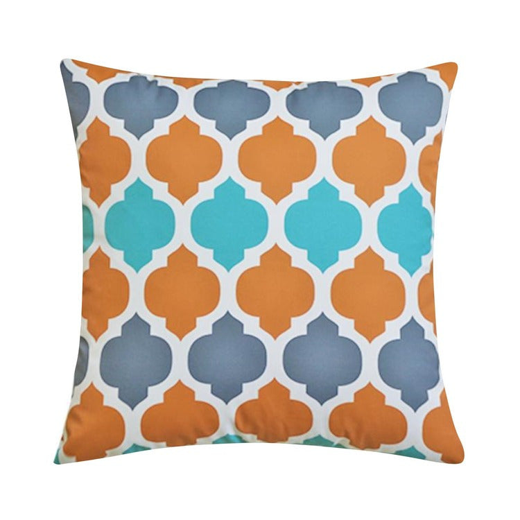 Water Resistant/Outdoor Cushion Covers for Home Garden Outdoor 45x45cm-5