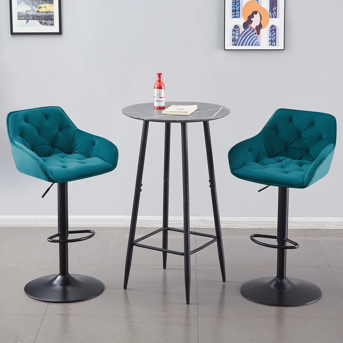 Harper Edge Bar Stool Set of 2