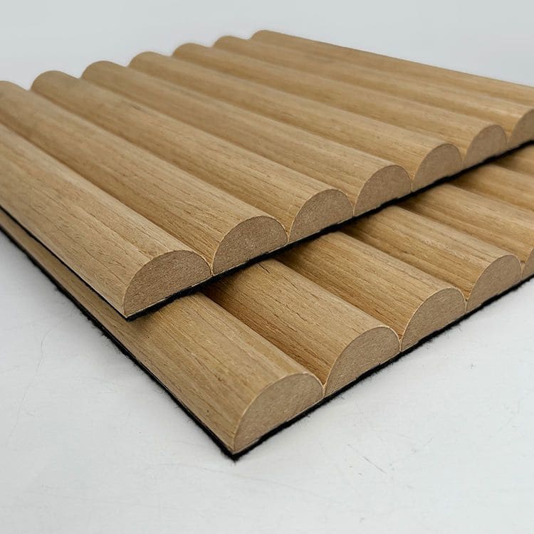 Large Fluted Wall Panels in Scallop - 240cm x 60cm-4