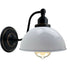 Industrial vintage Retro White Wall Sconces E27 UK Holders~3696-1