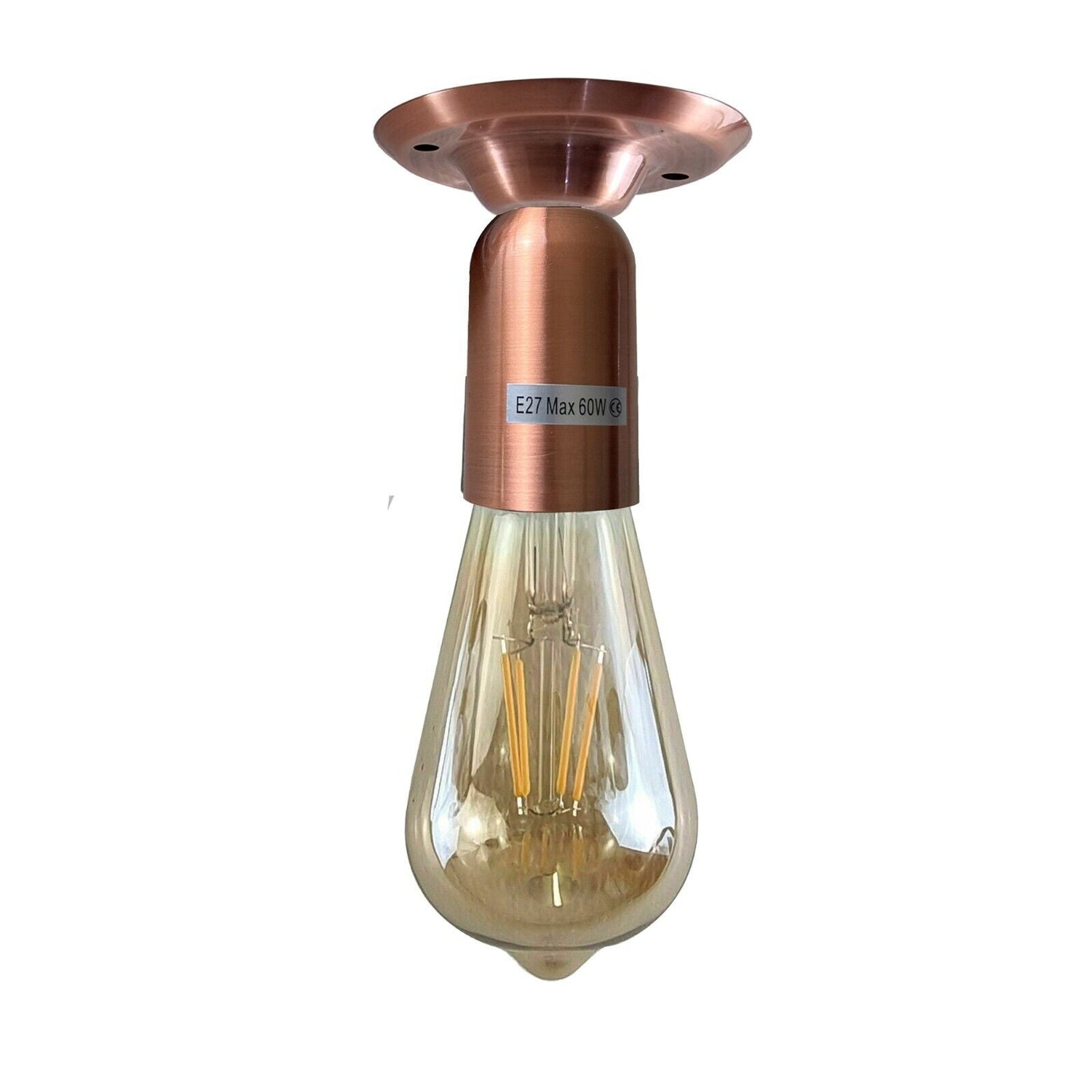 Brushed Brass spotlights - Bulb Light Holder~3784-3