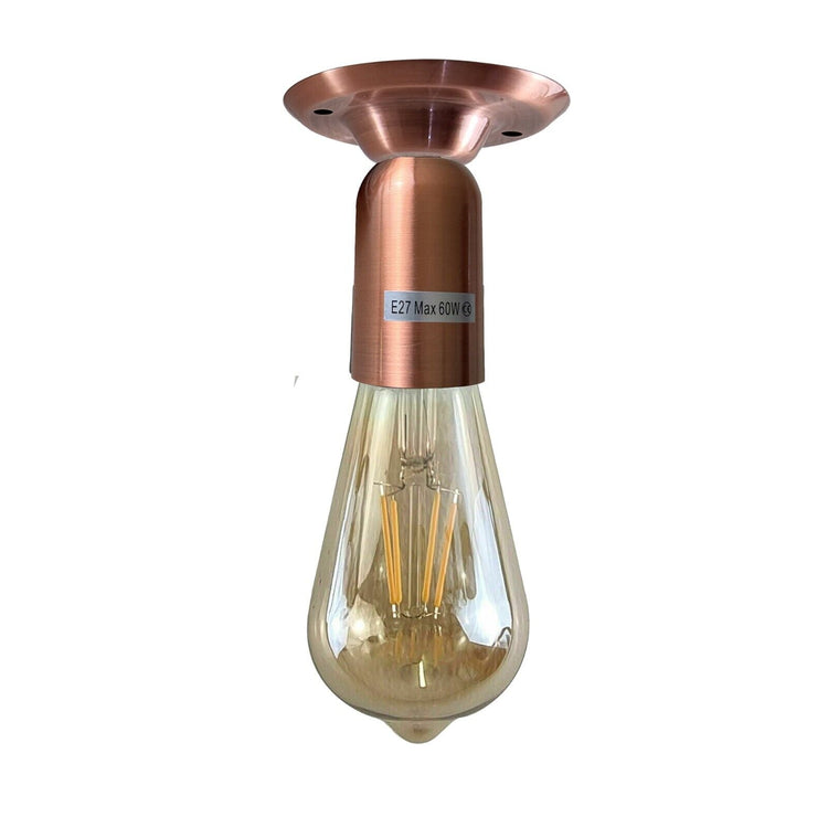 Brushed Brass spotlights - Bulb Light Holder~3784-3