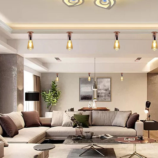 Brushed Brass spotlights - Bulb Light Holder~3784-0