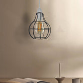 Vase Shape Black Rustic Cage Lampshades Industrial Vintage Style~2850-3