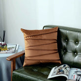 Velvet Cushion Cover with Stripe18 X18" (45 Cms)-3