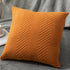 Herringbone Velvet Cushion Covers 18 X 18"-7