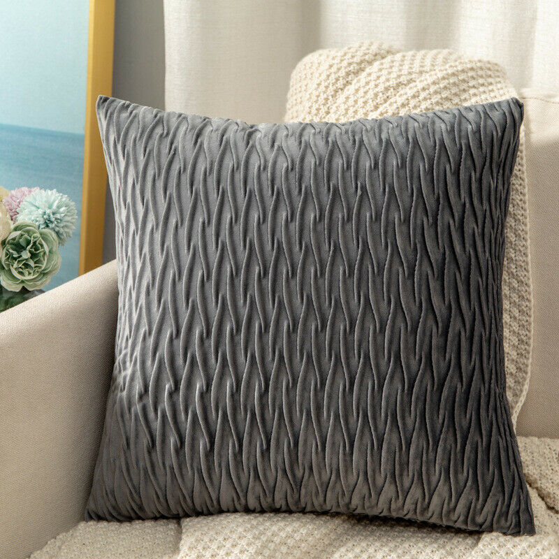 Scissors Pattern Velvet Cushion Covers ( 45X45CM, 50CMx50CM and 55x55CM)-1