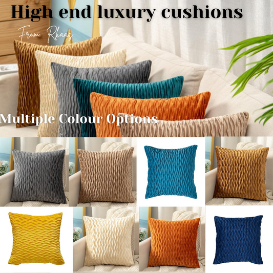 Scissors Pattern Velvet Cushion Covers ( 45X45CM, 50CMx50CM and 55x55CM)-0