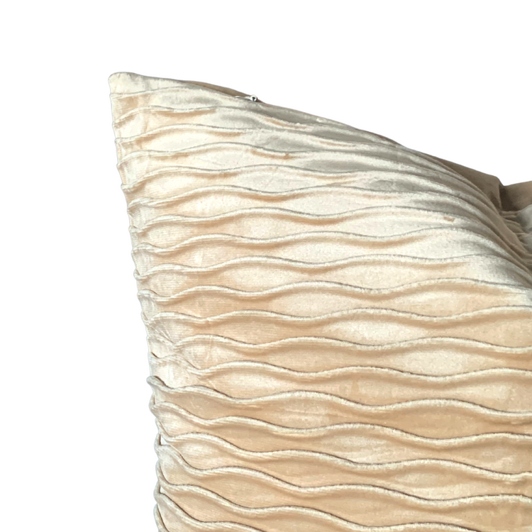 Wave Pattern Velvet Cushion Covers ( 45X45CM, 50CMx50CM and 55x55CM)-3