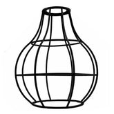 Vase Shape Black Rustic Cage Lampshades Industrial Vintage Style~2850-0