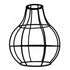 Vase Shape Black Rustic Cage Lampshades Industrial Vintage Style~2850-0