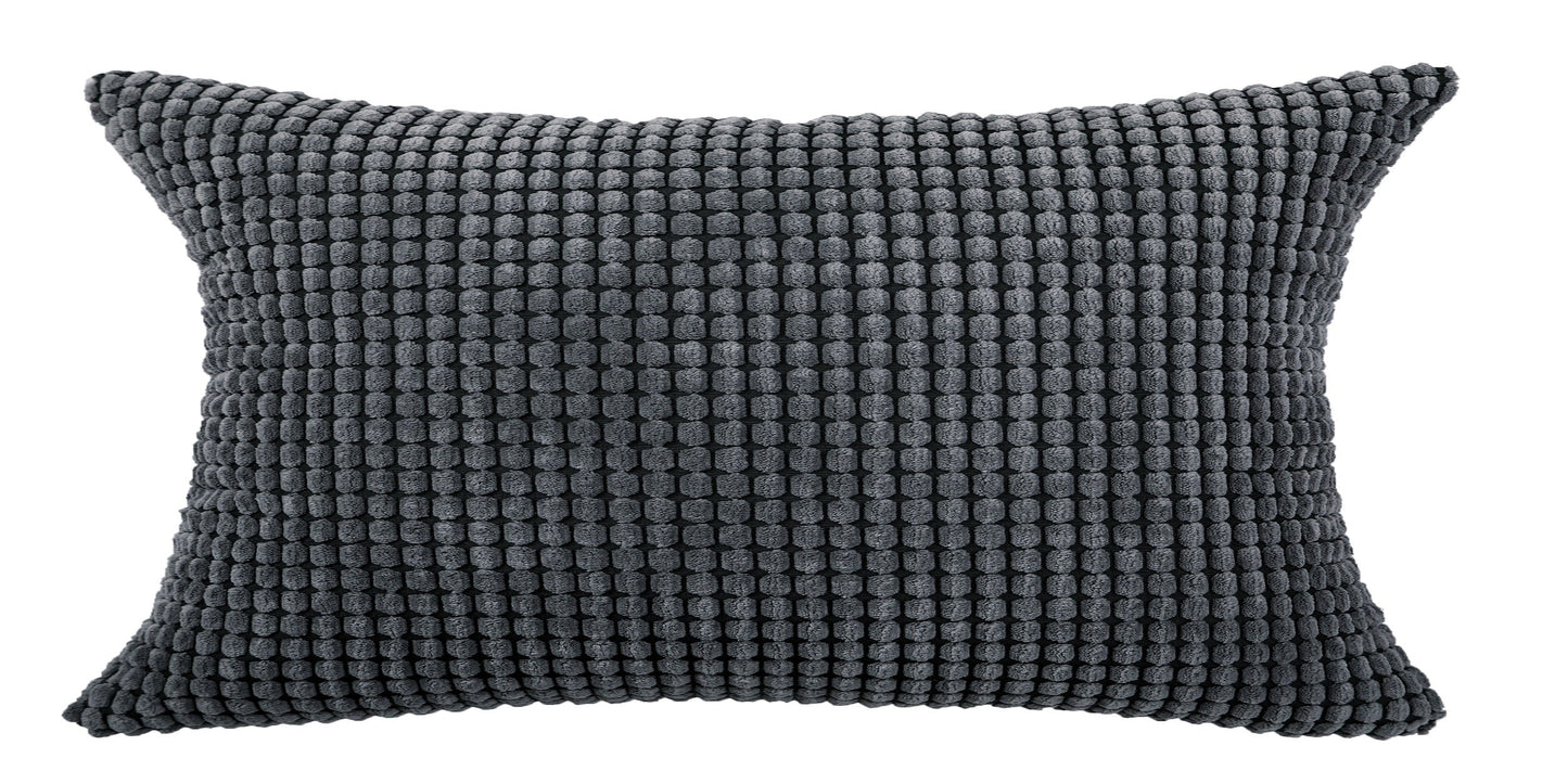 Corn Textured Corduroy Cushion Covers Home Sofa  50x50CM, 30x50CM - 3 Colours-5