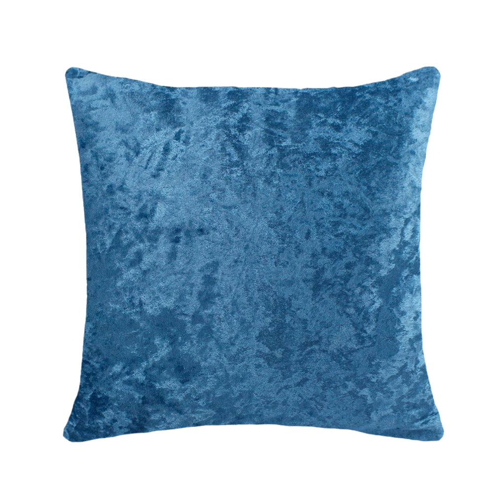 Crushed Ice Velvet Square Cushion Cover - 16" 18" 20" 22" 24"-5