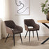 Kieran Faux Leather Dining Chairs [Set of 2]-5