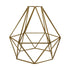 Metal Pendant Gold Light Shade Ceiling Industrial Geometric Wire Cage Lampshade Lamp~1904-0