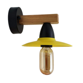 LEDSon industrial vintage Wood Wall Light fixtures E27 Uk Holder ~2511-0