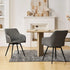 Moree Faux Leather Swivel Dining Chair-7