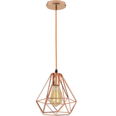 Rose Gold Industrial Metal Ceiling Hanging Pendant Light~1138-2