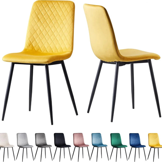 Arlo Quilted Dining Chairs - Set of 2