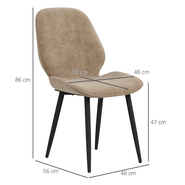 4-Seater Space-Saving Dining Set – Black & Beige