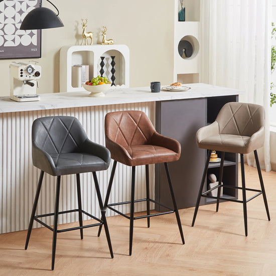 Vintage Tub Bar Stool Set of 2