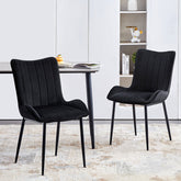 Myra Velvet Dining Chairs [Set of 2]-0