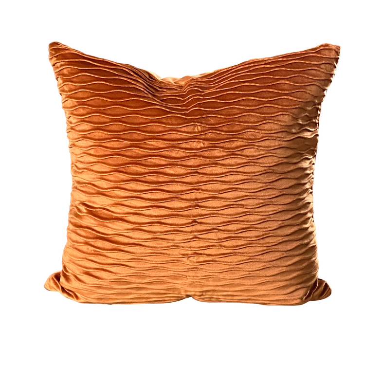 Wave Pattern Velvet Cushion Covers ( 45X45CM, 50CMx50CM and 55x55CM)-1