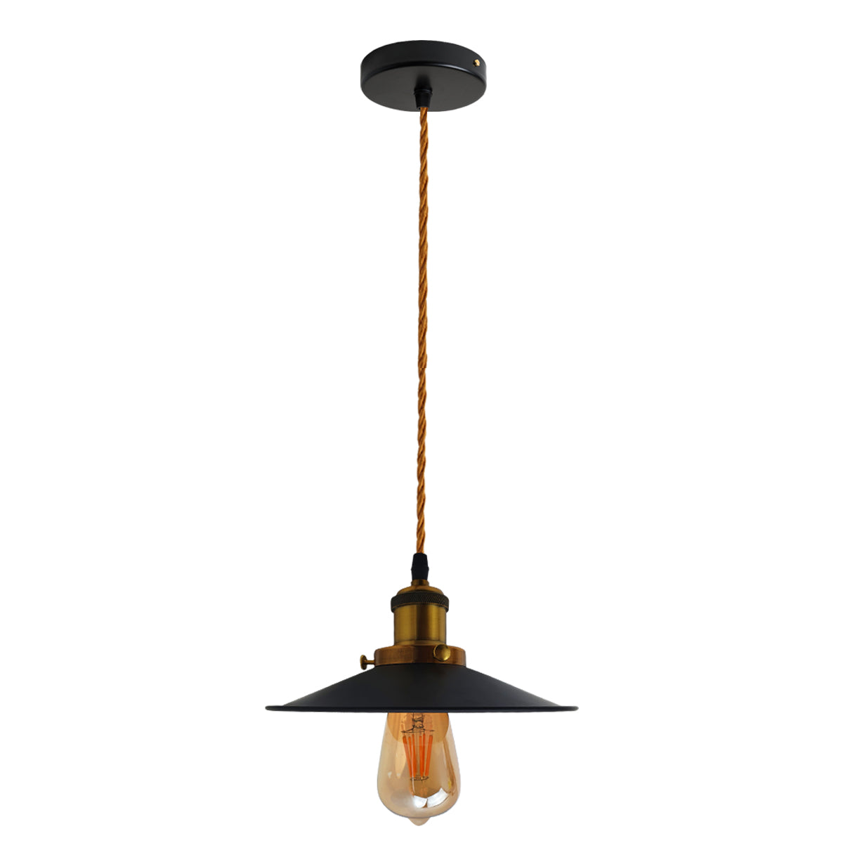 Vintage Pendant Ceiling Wall Light Shade Industrial Chandelier Light Retro Style~2464-0