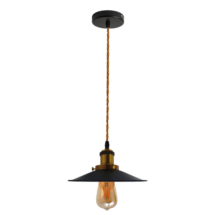 Vintage Pendant Ceiling Wall Light Shade Industrial Chandelier Light Retro Style~2464-0