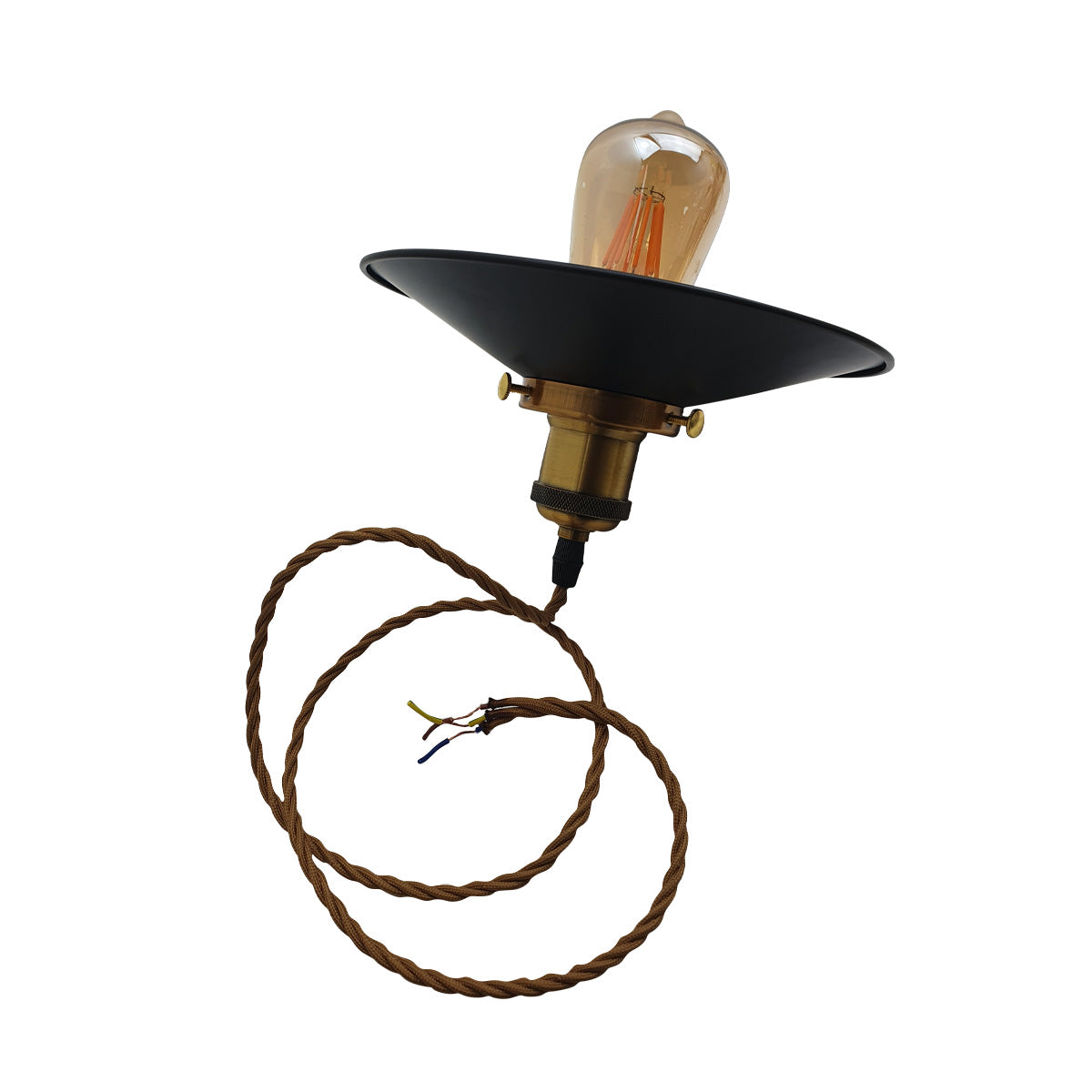 Vintage Pendant Ceiling Wall Light Shade Industrial Chandelier Light Retro Style~2464-4