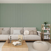 Acoustic Wall Panels in Pastel Green with Black Backing-2