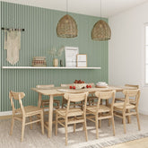 Acoustic Wall Panels in Pastel Green with Black Backing-1