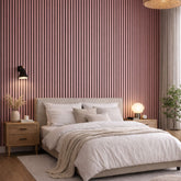 Acoustic Wall Panels in Petal Pink with Black Backing-1