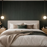 Acoustic Wall Panels in Rainforest Green with Black Backing-4