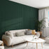 Acoustic Wall Panels in Rainforest Green with Black Backing-0