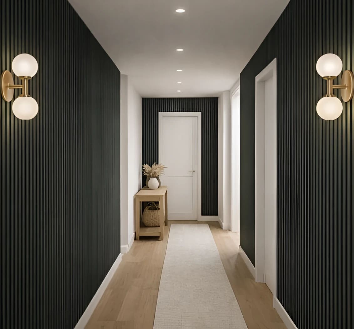 Acoustic Wall Panels in Rainforest Green with Black Backing-1