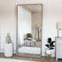 Hanaka - Full Length Walnut Wood Rectangle Mirror - 200cm x 100cm-0