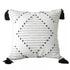 Boho Tassel Style Tufted Square Cushion Covers Home Decoration 45x45cm (18 x 18 Inches)-2