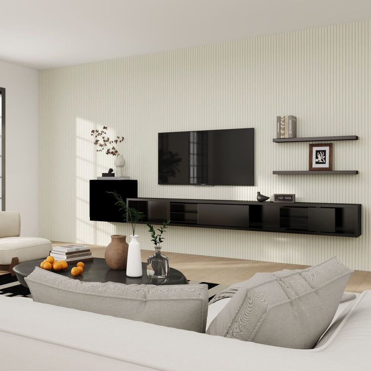 Large Fluted Wall Panels in Scallop - 240cm x 60cm-2