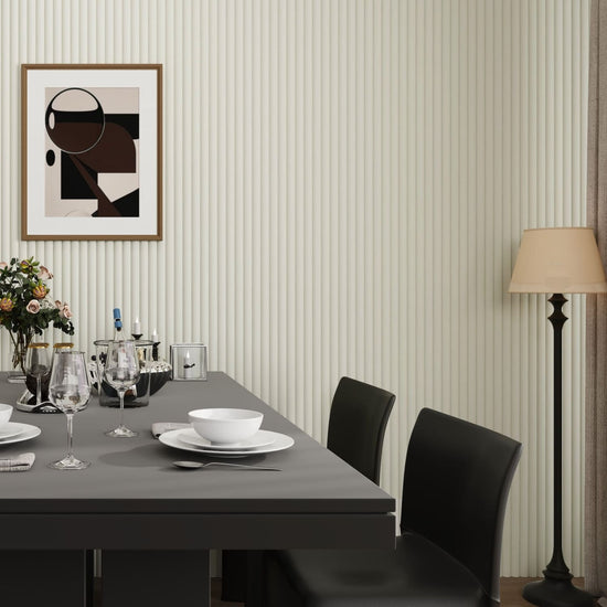 Large Fluted Wall Panels in Scallop - 240cm x 60cm-0