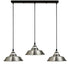 Satin Nickel Multi outlet Ceiling Pendant Kits~1985-1