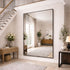 Takara - Full Length Black Metal Rectangle Mirror - 200cm x 150cm-0