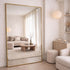 Takara - Full Length Gold Metal Rectangle Mirror - 200cm x 120cm-0