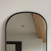 Yoko - Black Metal Gentle Arch Mirror - 160cm x 60cm-2