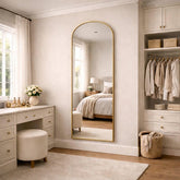 Yoko - Gold Metal Gentle Arch Mirror - 160cm x 60cm-1